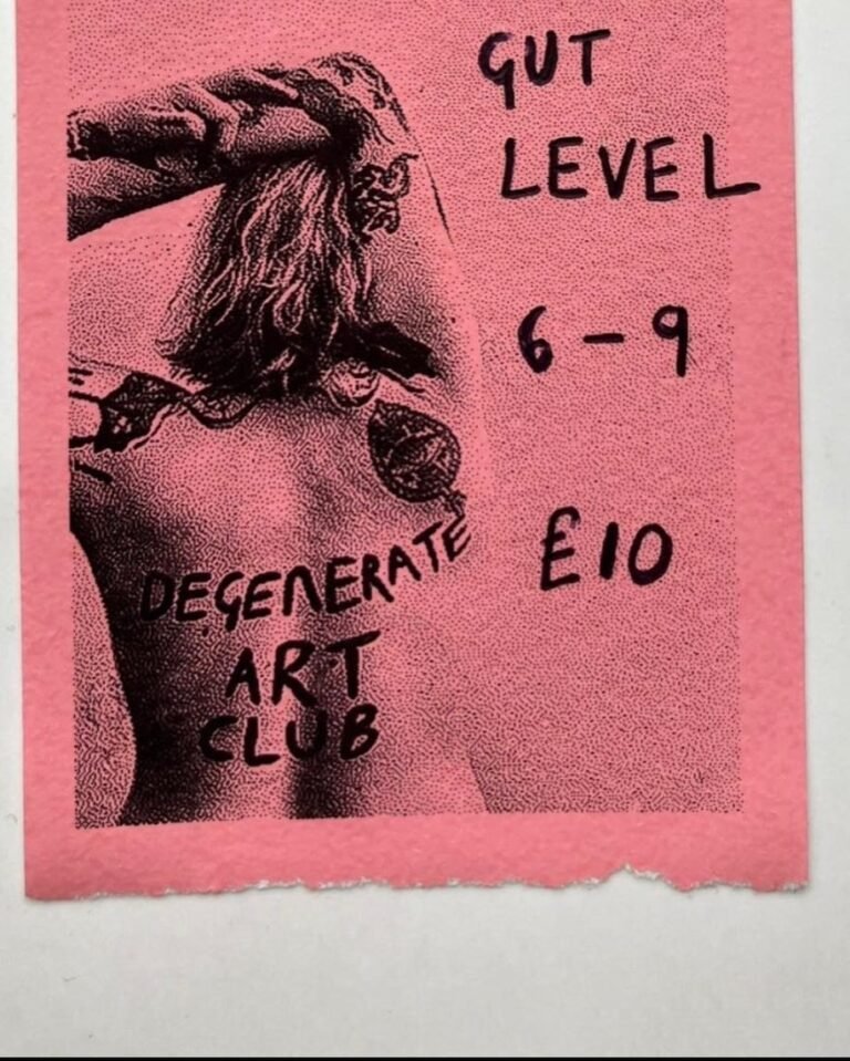Degenerate Art Club Trans Non binary Life Drawing — GUT LEVEL 768x959