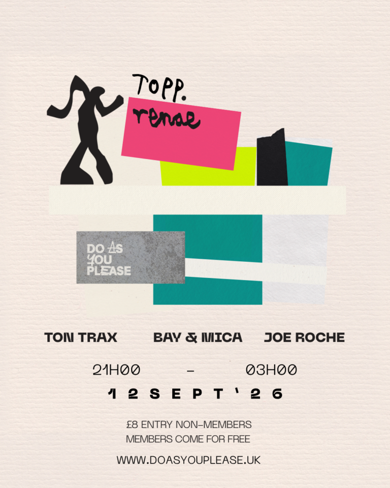 Do As You Please w/ Ton Trax, Bay B2B Mica & Joe Roche Do As You Please w/ Ton Trax, Bay B2B Mica & Joe Roche